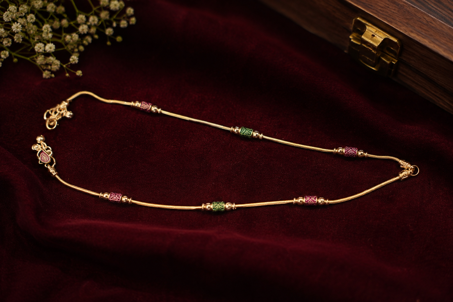 Elegant Gold Anklet for Women