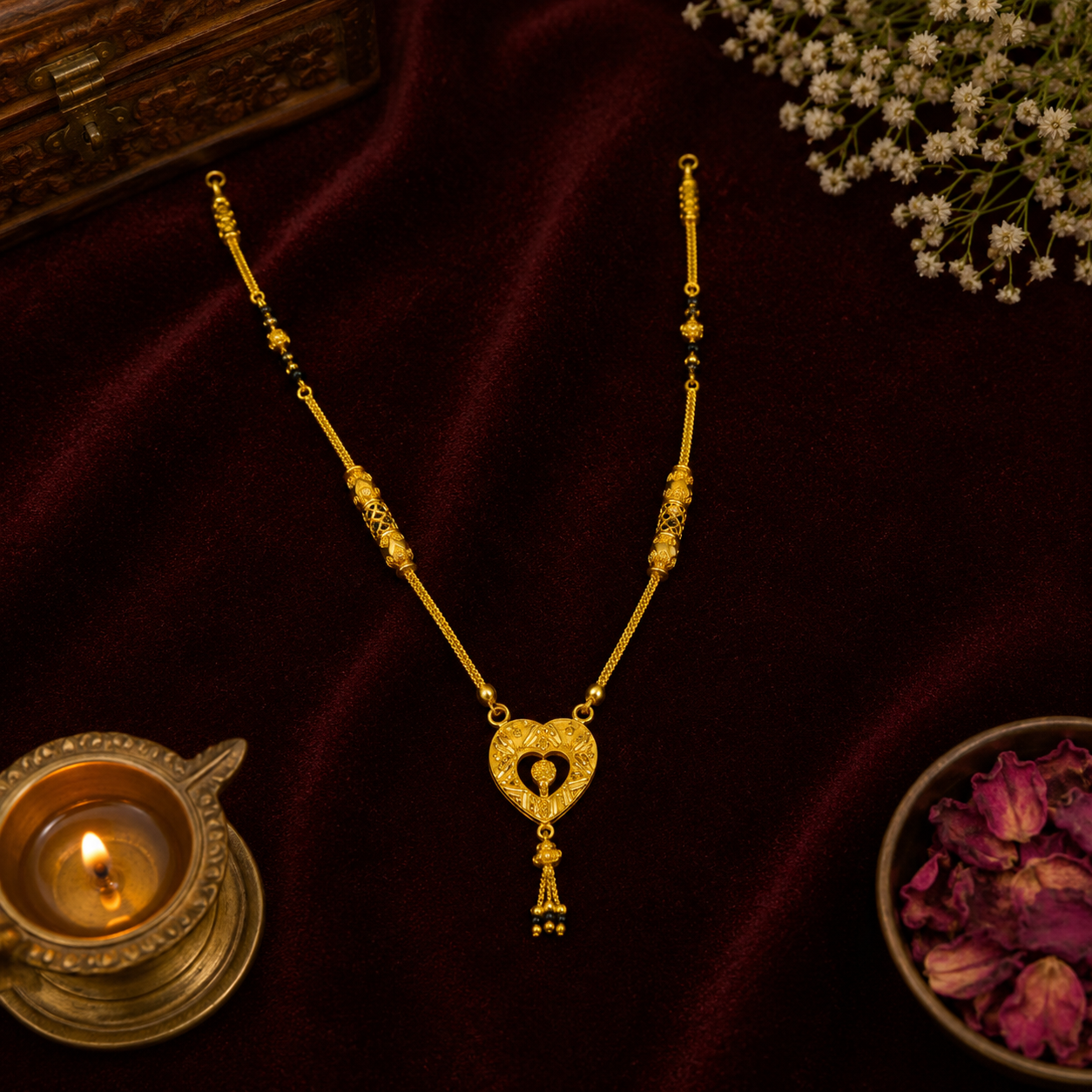 Minimal Gold Mangalsutra