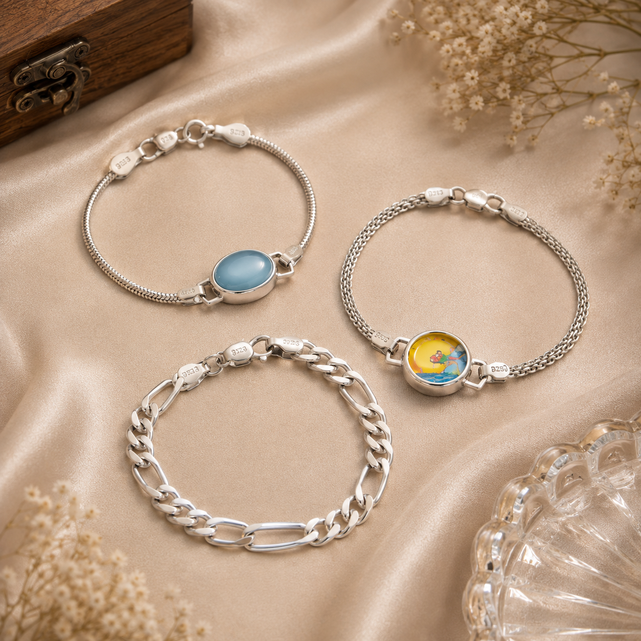 Silver Kids Bracelet